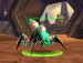 zelený jezdecký škorpion